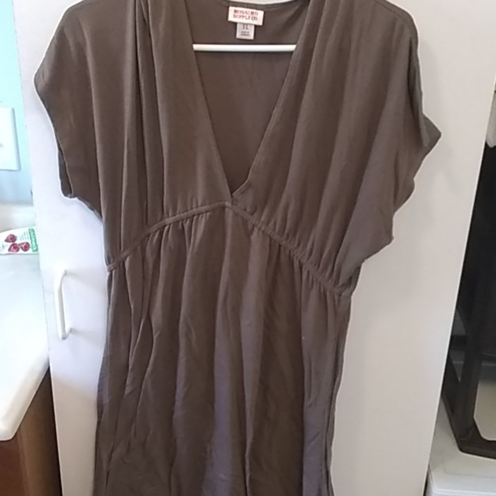 Brown dress